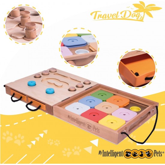 MICE - My Intelligent Dogs Interaktives Katzenspielzeug aus Holz Intelligentes Spielzeug für Katzen MICE - My Intelligent Dogs Interaktives Katzenspielzeug aus Holz Intelligentes Spielzeug für Katzen