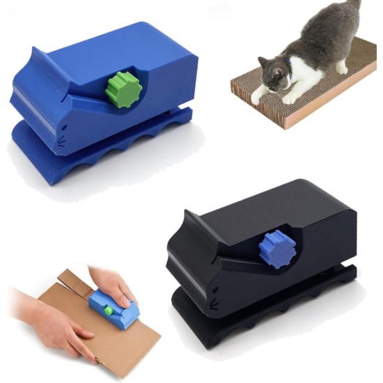 MOAZIFI 3D Printed Cardboard Cutter for Cat Scratchers, DIY Cardboard Cutter Tool & Cardboard Cutter, Professional Cardboard Cutter for DIY Cat Scratches for Cat Lovers MOAZIFI 3D Printed Cardboard Cutter for Cat Scratchers, DIY Cardboard Cutter Tool & Cardboard Cutter, Professional Cardboard Cutter for DIY Cat Scratches for Cat Lovers