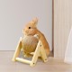 MagiDeal Rabbit Scratcher Toy, Interactive Wooden Toy with Sisal Ball, Ideal for Rabbits, Chinchillas & Cats MagiDeal Rabbit Scratcher Toy, Interactive Wooden Toy with Sisal Ball, Ideal for Rabbits, Chinchillas & Cats