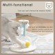 Marchul 3 in 1 Wooden Cat Toy, Interactive Kitten Toy, Cat Scratching Post, 360° Rotating Teasing Stick with Spring, Pull-Out Ball Turntable Claw Trainer for Cat Indoor Marchul 3 in 1 Wooden Cat Toy, Interactive Kitten Toy, Cat Scratching Post, 360° Rotating Teasing Stick with Spring, Pull-Out Ball Turntable Claw Trainer for Cat Indoor