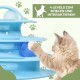 Mobiclinic® Pets Cat Toy, Interactive, Catplay, Sensory Stimulation, 4 Levels, Balls, Easy to Assemble, 12 x 24 x 16.5 cm, Interactive Cat Tower, Non-Slip, Attractive Design