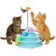 Mobiclinic® Pets Cat Toy, Interactive, Catplay, Sensory Stimulation, 4 Levels, Balls, Easy to Assemble, 12 x 24 x 16.5 cm, Interactive Cat Tower, Non-Slip, Attractive Design Mobiclinic® Pets Cat Toy, Interactive, Catplay, Sensory Stimulation, 4 Levels, Balls, Easy to Assemble, 12 x 24 x 16.5 cm, Interactive Cat Tower, Non-Slip, Attractive Design