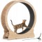 Mondeer Cat Wheel for Indoor Cat, 110 cm Treadmill with Removable Carpet for Cats, Wooden Balance Bike for Small, Medium, Large Cat, Fitness Weight Loss Device, Natural Wood Mondeer Cat Wheel for Indoor Cat, 110 cm Treadmill with Removable Carpet for Cats, Wooden Balance Bike for Small, Medium, Large Cat, Fitness Weight Loss Device, Natural Wood