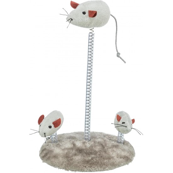 Mouse Family on Springs, Plush Mouse Family on Springs, Plush