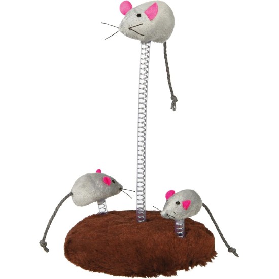 Mouse Family on Springs, Plush