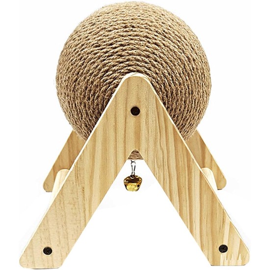 Namvo Pet Anti Boredom Scratch Ball Chew Resistant Sisal Ball with Dwarf Ear Ear Suitable for Dogs and Cats Namvo Pet Anti Boredom Scratch Ball Chew Resistant Sisal Ball with Dwarf Ear Ear Suitable for Dogs and Cats