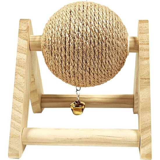 Namvo Pet Anti Boredom Scratch Ball Chew Resistant Sisal Ball with Dwarf Ear Ear Suitable for Dogs and Cats Namvo Pet Anti Boredom Scratch Ball Chew Resistant Sisal Ball with Dwarf Ear Ear Suitable for Dogs and Cats