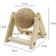 Namvo Pet Anti Boredom Scratch Ball Chew Resistant Sisal Ball with Dwarf Ear Ear Suitable for Dogs and Cats Namvo Pet Anti Boredom Scratch Ball Chew Resistant Sisal Ball with Dwarf Ear Ear Suitable for Dogs and Cats