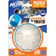 Nerf Dog Exo NC-7824 Slow Feeder Nerf Cat Cap, 3.5-inch, Blue/Clear Nerf Dog Exo NC-7824 Slow Feeder Nerf Cat Cap, 3.5-inch, Blue/Clear