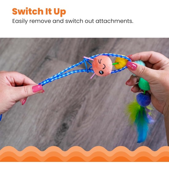 Nina Ottosson by Petstages Buggin Out Puzzle & Play - Interactive Cat Toy for Treats Nina Ottosson by Petstages Buggin Out Puzzle & Play - Interactive Cat Toy for Treats
