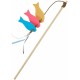Nobby Angel Fish Felt with Wooden Tab: 46 cm, Band with Toy: 90 cm