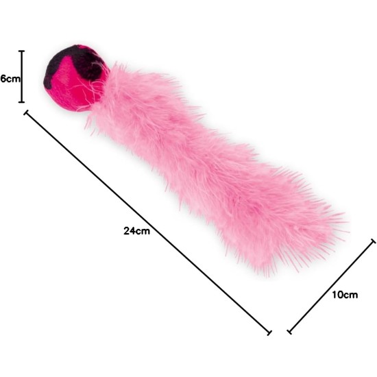 Nobby Ball With Feather Cat Toy, 24 cm Nobby Ball With Feather Cat Toy, 24 cm