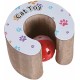 Nobby Cardboard Cat Spinning Top Flex 7 x 11 x 11 cm Nobby Cardboard Cat Spinning Top Flex 7 x 11 x 11 cm