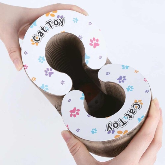 Nobby Cardboard Cat Spinning Top Flex 7 x 11 x 11 cm Nobby Cardboard Cat Spinning Top Flex 7 x 11 x 11 cm