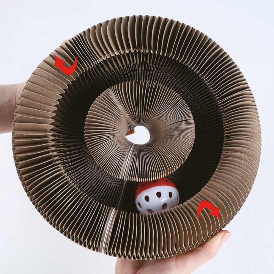 Nobby Cardboard Cat Spinning Top Flex 7 x 11 x 11 cm Nobby Cardboard Cat Spinning Top Flex 7 x 11 x 11 cm