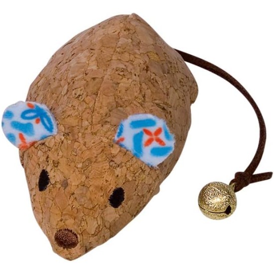 Nobby Cork Mouse with Catnip Orange 19 cm Nobby Cork Mouse with Catnip Orange 19 cm