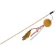 Nobby Fishing Rod with Plush Ball with Catnip, Orange Rod 40 cm, Ribbon with Toy 95 cm, 1 Piece Nobby Fishing Rod with Plush Ball with Catnip, Orange Rod 40 cm, Ribbon with Toy 95 cm, 1 Piece