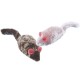 Nobby Plush Mouse with Leather Tail Nobby Plush Mouse with Leather Tail