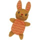 Nobby Plush Rabbit with Catnip, Orange, 17 cm, Pack of 1 Nobby Plush Rabbit with Catnip, Orange, 17 cm, Pack of 1