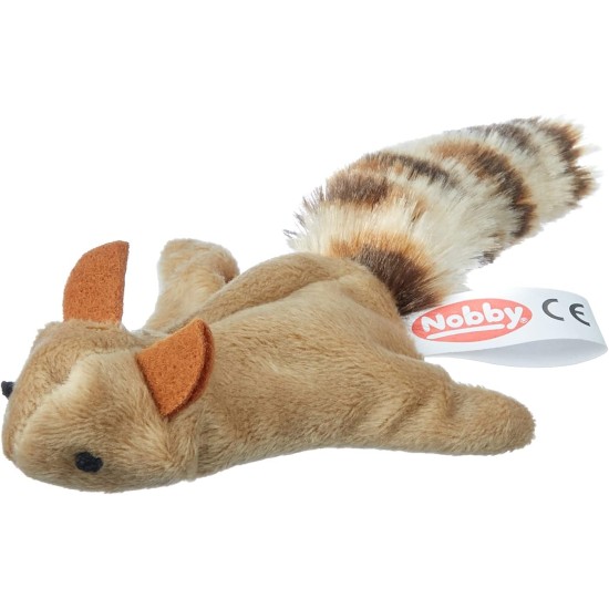 Nobby Plush Squirrel with Catnip, 18 cm, 1 Piece Nobby Plush Squirrel with Catnip, 18 cm, 1 Piece