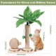 Novelfun Cat Scratching Post, Palm Tree Scratching Posts for Cats, 2 in 1 Interactive Cat Toy with Hanging Balls, Cat Scratching Posts, Cat Toy for Small and Medium Cats Novelfun Cat Scratching Post, Palm Tree Scratching Posts for Cats, 2 in 1 Interactive Cat Toy with Hanging Balls, Cat Scratching Posts, Cat Toy for Small and Medium Cats