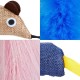 PRETTY KITTY Vegan Cat Toy Set: Large 15 Pieces Cat Toy Set with Cat Fishing Feathers and Catnip Toy Cat PRETTY KITTY Vegan Cat Toy Set: Large 15 Pieces Cat Toy Set with Cat Fishing Feathers and Catnip Toy Cat