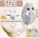 Pack of 2 Cat Toy Self-Employment Electric Mouse for Cats, Interactive Cat Toy Mouse with Feather Tail, USB Rechargeable Toy for Cats Pack of 2 Cat Toy Self-Employment Electric Mouse for Cats, Interactive Cat Toy Mouse with Feather Tail, USB Rechargeable Toy for Cats