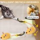 Pack of 2 Cat Toy Self-Employment Electric Mouse for Cats, Interactive Cat Toy Mouse with Feather Tail, USB Rechargeable Toy for Cats Pack of 2 Cat Toy Self-Employment Electric Mouse for Cats, Interactive Cat Toy Mouse with Feather Tail, USB Rechargeable Toy for Cats