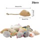 Pack of 20 Cat Toy Mouse Plush Mouse Kitten Toy Catnip Toy Interactive Cat Toy Toy Mice for Cats and Kittens (10 Colours) Pack of 20 Cat Toy Mouse Plush Mouse Kitten Toy Catnip Toy Interactive Cat Toy Toy Mice for Cats and Kittens (10 Colours)