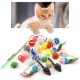 Pack of 31 Cat Toys with Cat Tunnel, Balls, Cat Toy, Mice, Feather Toy, Plush Toy, Interactive Cat Toy for Cats, Cat Accessories Pack of 31 Cat Toys with Cat Tunnel, Balls, Cat Toy, Mice, Feather Toy, Plush Toy, Interactive Cat Toy for Cats, Cat Accessories