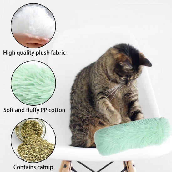 Pack of 5 catnip plush, cat plush chew toy with catnip, catnip cushion, for cats to relieve stress, clean their teeth and train their chewing skills Pack of 5 catnip plush, cat plush chew toy with catnip, catnip cushion, for cats to relieve stress, clean their teeth and train their chewing skills