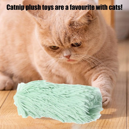 Pack of 5 catnip plush, cat plush chew toy with catnip, catnip cushion, for cats to relieve stress, clean their teeth and train their chewing skills Pack of 5 catnip plush, cat plush chew toy with catnip, catnip cushion, for cats to relieve stress, clean their teeth and train their chewing skills