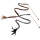Patapalooza Cat Rod with Feathers and Rattle, Ideal for Stimulating Play and Promoting Physical and Mental Movement Patapalooza Cat Rod with Feathers and Rattle, Ideal for Stimulating Play and Promoting Physical and Mental Movement