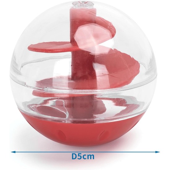 Patapalooza Cat Treat Dispenser with Interactive Design, Difficulty Adjustment and Safe Compartment, Ideal for Playing and Stimulating Patapalooza Cat Treat Dispenser with Interactive Design, Difficulty Adjustment and Safe Compartment, Ideal for Playing and Stimulating