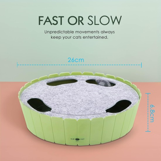 Pawaboo Cat Toy, Electric Mouse, Interactive Kitten Toy, Cat Bed, Scratching Mat, Catnip, Cute and Safe Toy, Play Ball for Small Cat Game, Biting Chewing, Blue Pawaboo Cat Toy, Electric Mouse, Interactive Kitten Toy, Cat Bed, Scratching Mat, Catnip, Cute and Safe Toy, Play Ball for Small Cat Game, Biting Chewing, Blue