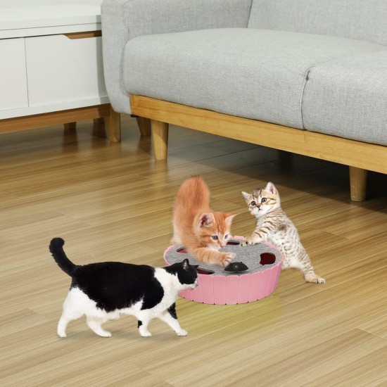Pawaboo Cat Toy, Electric Mouse, Interactive Kitten Toy, Cat Bed, Scratching Mat, Catnip, Cute and Safe Toy, Play Ball for Small Cat Game, Biting Chewing, Blue Pawaboo Cat Toy, Electric Mouse, Interactive Kitten Toy, Cat Bed, Scratching Mat, Catnip, Cute and Safe Toy, Play Ball for Small Cat Game, Biting Chewing, Blue