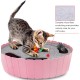 Pawaboo Cat Toy, Electric Mouse, Interactive Kitten Toy, Cat Bed, Scratching Mat, Catnip, Cute and Safe Toy, Play Ball for Small Cat Game, Biting Chewing, Blue Pawaboo Cat Toy, Electric Mouse, Interactive Kitten Toy, Cat Bed, Scratching Mat, Catnip, Cute and Safe Toy, Play Ball for Small Cat Game, Biting Chewing, Blue