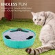 Pawaboo Cat Toy, Electric Mouse, Interactive Kitten Toy, Cat Bed, Scratching Mat, Catnip, Cute and Safe Toy, Play Ball for Small Cat Game, Biting Chewing, Blue Pawaboo Cat Toy, Electric Mouse, Interactive Kitten Toy, Cat Bed, Scratching Mat, Catnip, Cute and Safe Toy, Play Ball for Small Cat Game, Biting Chewing, Blue