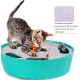 Pawaboo Cat Toy, Electric Mouse, Interactive Kitten Toy, Cat Bed, Scratching Mat, Catnip, Cute and Safe Toy, Play Ball for Small Cat Game, Biting Chewing, Blue Pawaboo Cat Toy, Electric Mouse, Interactive Kitten Toy, Cat Bed, Scratching Mat, Catnip, Cute and Safe Toy, Play Ball for Small Cat Game, Biting Chewing, Blue