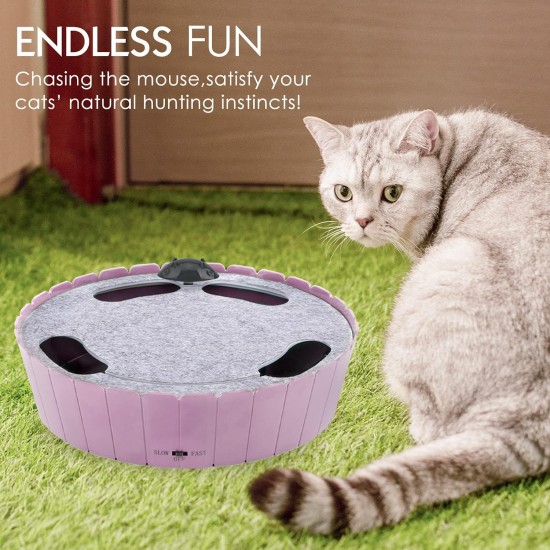 Pawaboo Cat Toy, Electric Mouse, Interactive Kitten Toy, Cat Bed, Scratching Mat, Catnip, Cute and Safe Toy, Play Ball for Small Cat Game, Biting Chewing, Blue Pawaboo Cat Toy, Electric Mouse, Interactive Kitten Toy, Cat Bed, Scratching Mat, Catnip, Cute and Safe Toy, Play Ball for Small Cat Game, Biting Chewing, Blue