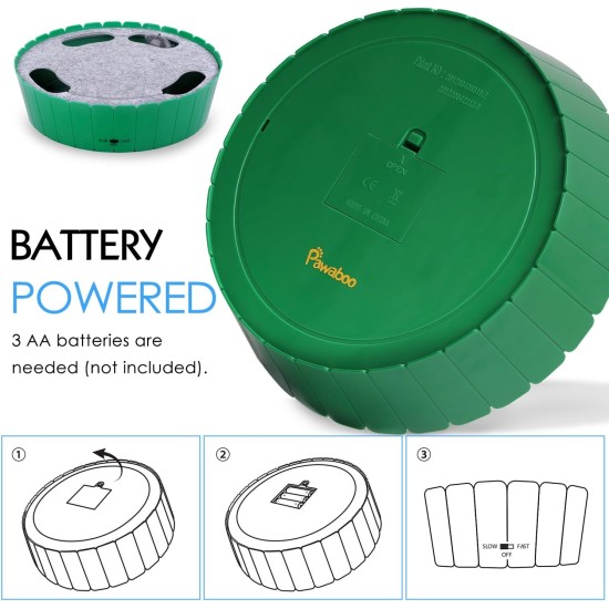 Pawaboo Cat Toy, Electric Mouse, Interactive Kitten Toy, Cat Bed, Scratching Mat, Catnip, Cute and Safe Toy, Play Ball for Small Cat Game, Biting Chewing, Blue Pawaboo Cat Toy, Electric Mouse, Interactive Kitten Toy, Cat Bed, Scratching Mat, Catnip, Cute and Safe Toy, Play Ball for Small Cat Game, Biting Chewing, Blue
