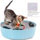 Pawaboo Cat Toy, Electric Mouse, Interactive Kitten Toy, Cat Bed, Scratching Mat, Catnip, Cute and Safe Toy, Play Ball for Small Cat Game, Biting Chewing, Blue Pawaboo Cat Toy, Electric Mouse, Interactive Kitten Toy, Cat Bed, Scratching Mat, Catnip, Cute and Safe Toy, Play Ball for Small Cat Game, Biting Chewing, Blue