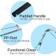Pawaboo Interactive Cat Toy, Retractable Cat Fishing Rod with 3 Replacement Fishing Lures Made of Feathers and Bells, Adjustable Line Length, Feather Teaser for Cats Kittens Fun Pawaboo Interactive Cat Toy, Retractable Cat Fishing Rod with 3 Replacement Fishing Lures Made of Feathers and Bells, Adjustable Line Length, Feather Teaser for Cats Kittens Fun