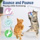Pawaboo Interactive Cat Toy, Retractable Cat Fishing Rod with 3 Replacement Fishing Lures Made of Feathers and Bells, Adjustable Line Length, Feather Teaser for Cats Kittens Fun Pawaboo Interactive Cat Toy, Retractable Cat Fishing Rod with 3 Replacement Fishing Lures Made of Feathers and Bells, Adjustable Line Length, Feather Teaser for Cats Kittens Fun