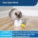 PetSafe FroliCat Interactive Cat Toy for Playing & Hunting - Intelligence Activity Toy for Cats, Cheese, White PetSafe FroliCat Interactive Cat Toy for Playing & Hunting - Intelligence Activity Toy for Cats, Cheese, White