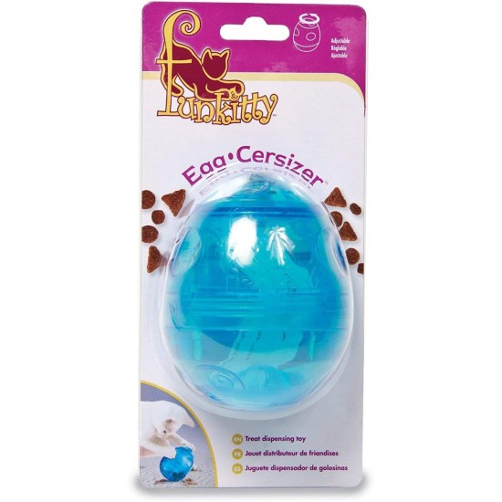 PetSafe Funkitty Interactive Fitness Cat Toy for Dry Food and Treats for Cats and Kittens PetSafe Funkitty Interactive Fitness Cat Toy for Dry Food and Treats for Cats and Kittens