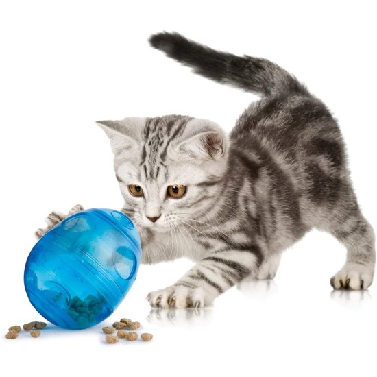 PetSafe Funkitty Interactive Fitness Cat Toy for Dry Food and Treats for Cats and Kittens PetSafe Funkitty Interactive Fitness Cat Toy for Dry Food and Treats for Cats and Kittens