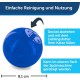 PetSafe SlimCat Food Ball, Snack Ball for Cats, for Playful Weight Control, 150 ml Dry Food, Blue PetSafe SlimCat Food Ball, Snack Ball for Cats, for Playful Weight Control, 150 ml Dry Food, Blue