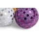 Petface Glitter Balls Cat Toy (Pack of 3) Petface Glitter Balls Cat Toy (Pack of 3)