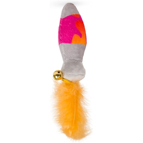Petface Retro Lava Lamp Plush Cat Toy Petface Retro Lava Lamp Plush Cat Toy